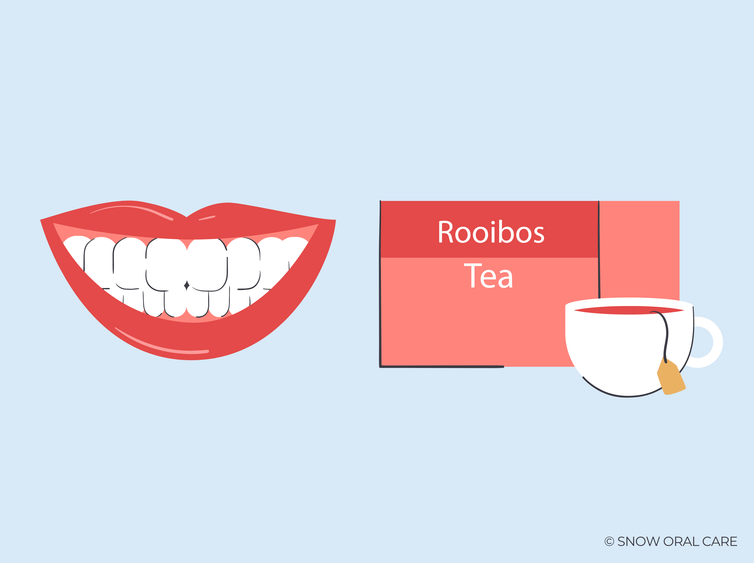 Does Rooibos Tea Stain Teeth? SNOW® Oral Care