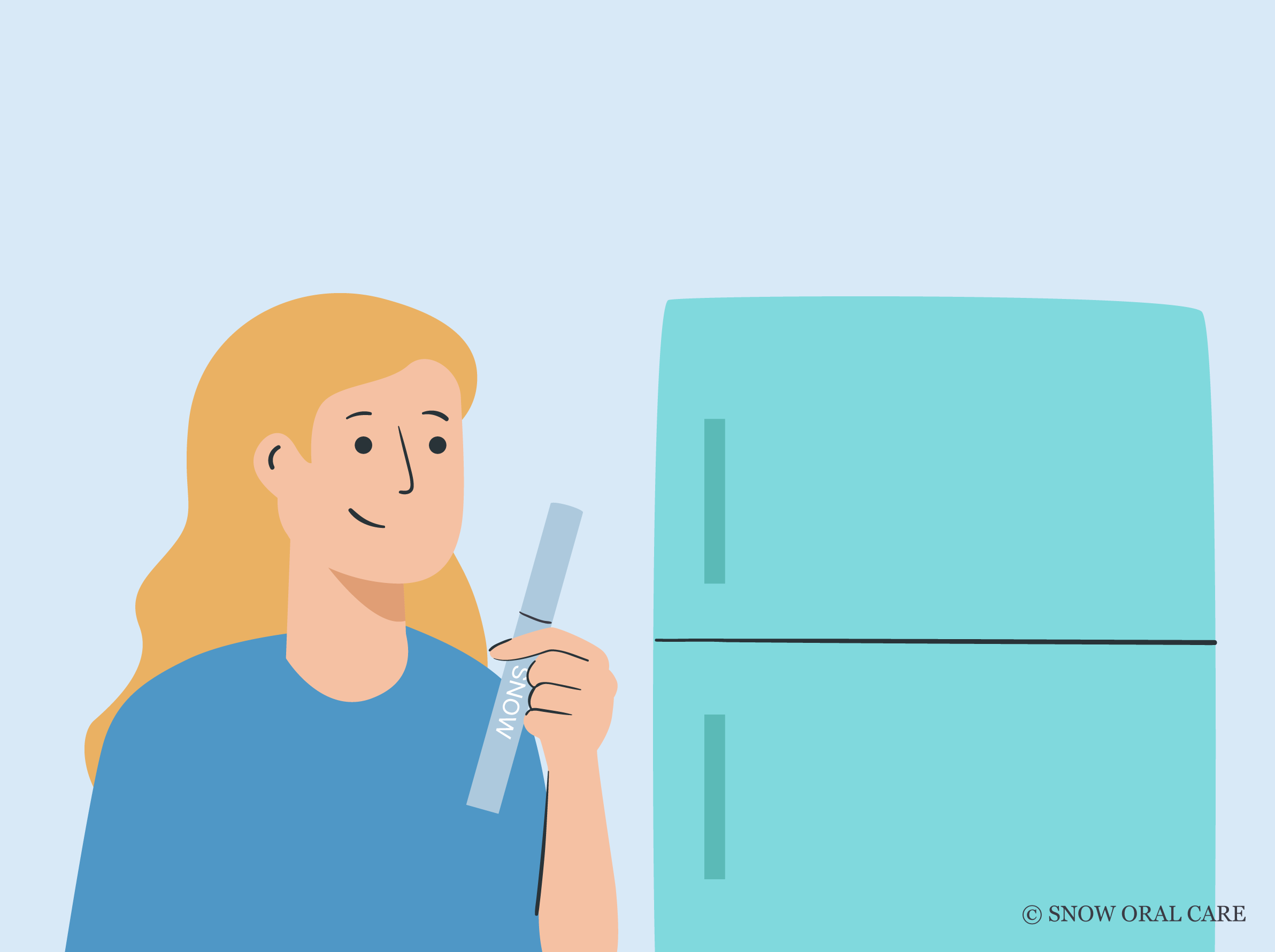 to Put Teeth Whitening Gel in Fridge SNOW® Oral Care