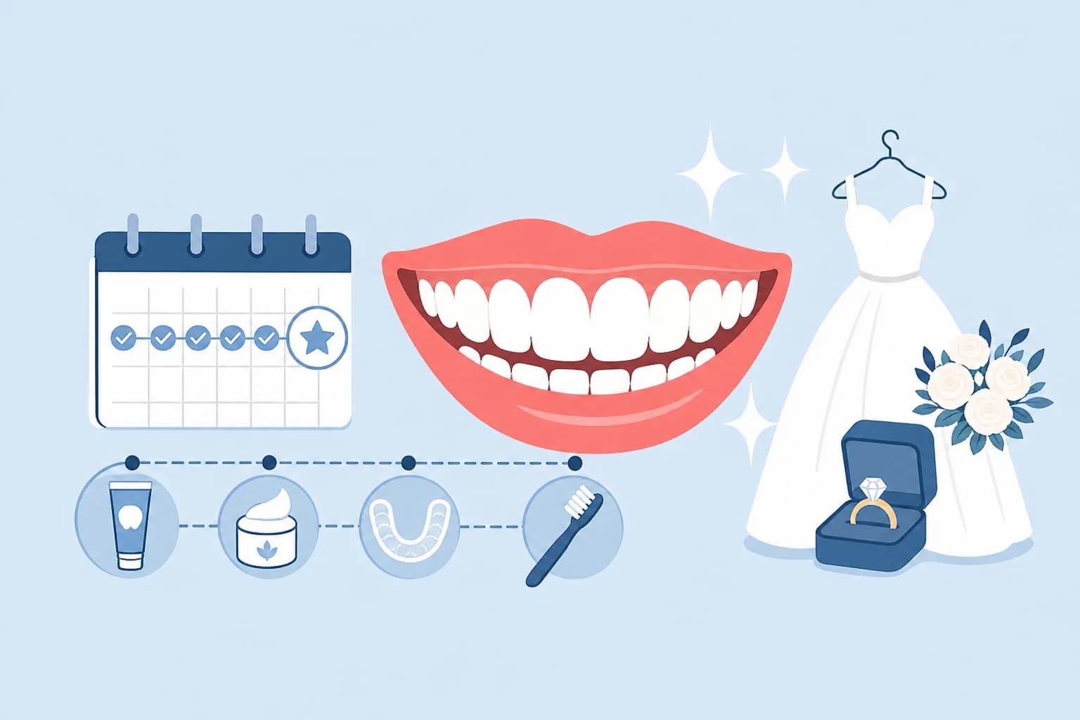 How to Whiten Teeth Before a Wedding: Your Complete Timeline and Guide