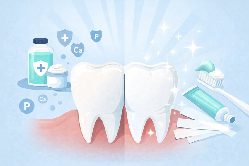 Remineralization vs Whitening: How to Get Stronger, Whiter Teeth Without Sacrificing Enamel