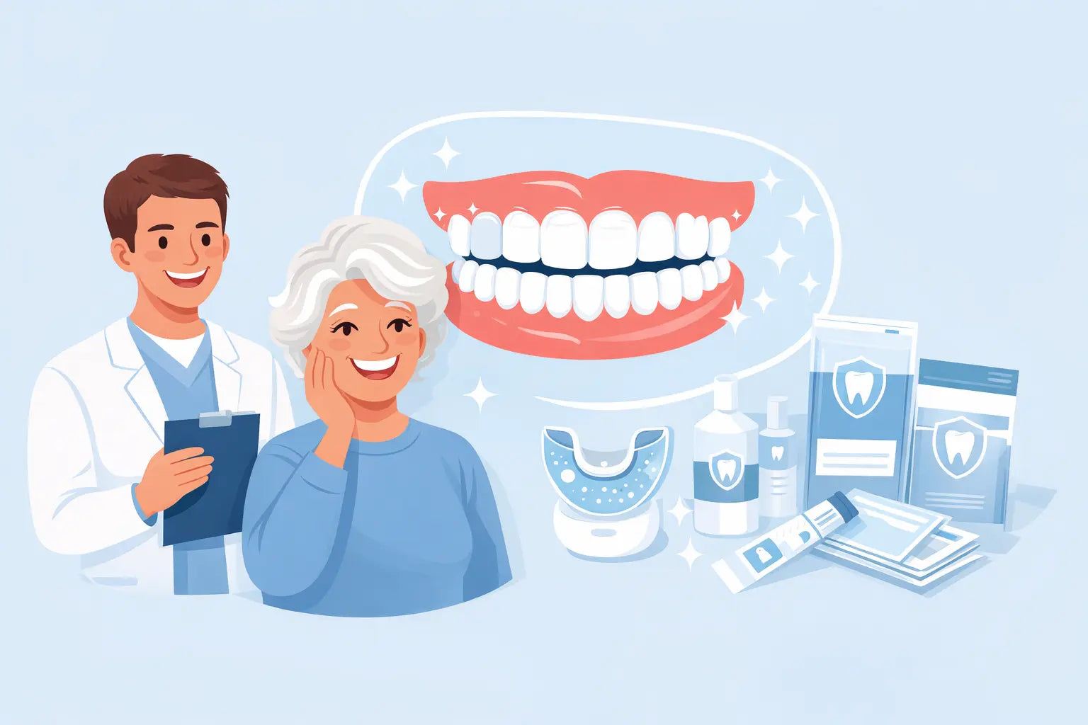 Teeth Whitening for Seniors: Safer, Brighter Smiles After 60