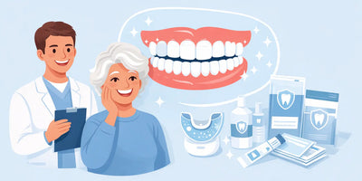 Teeth Whitening for Seniors: Safer, Brighter Smiles After 60