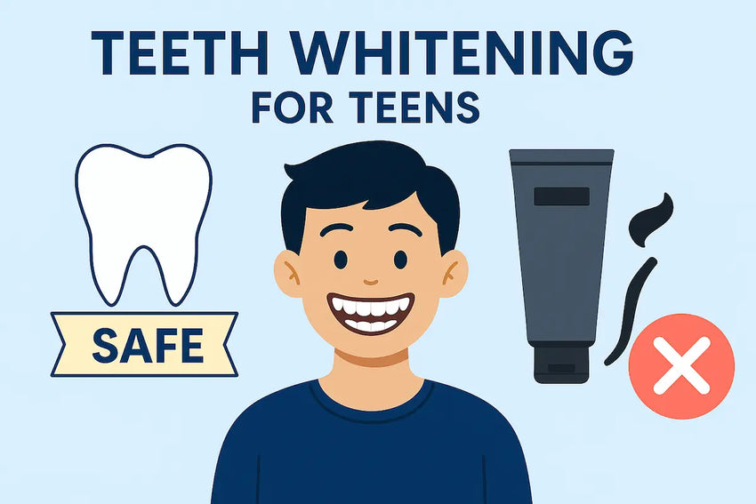 Teeth Whitening for Teens: A Complete Guide to Safe and Effective Options