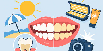 Why Do My Teeth Look Yellow? Summer, Tanning, and Photos Explained