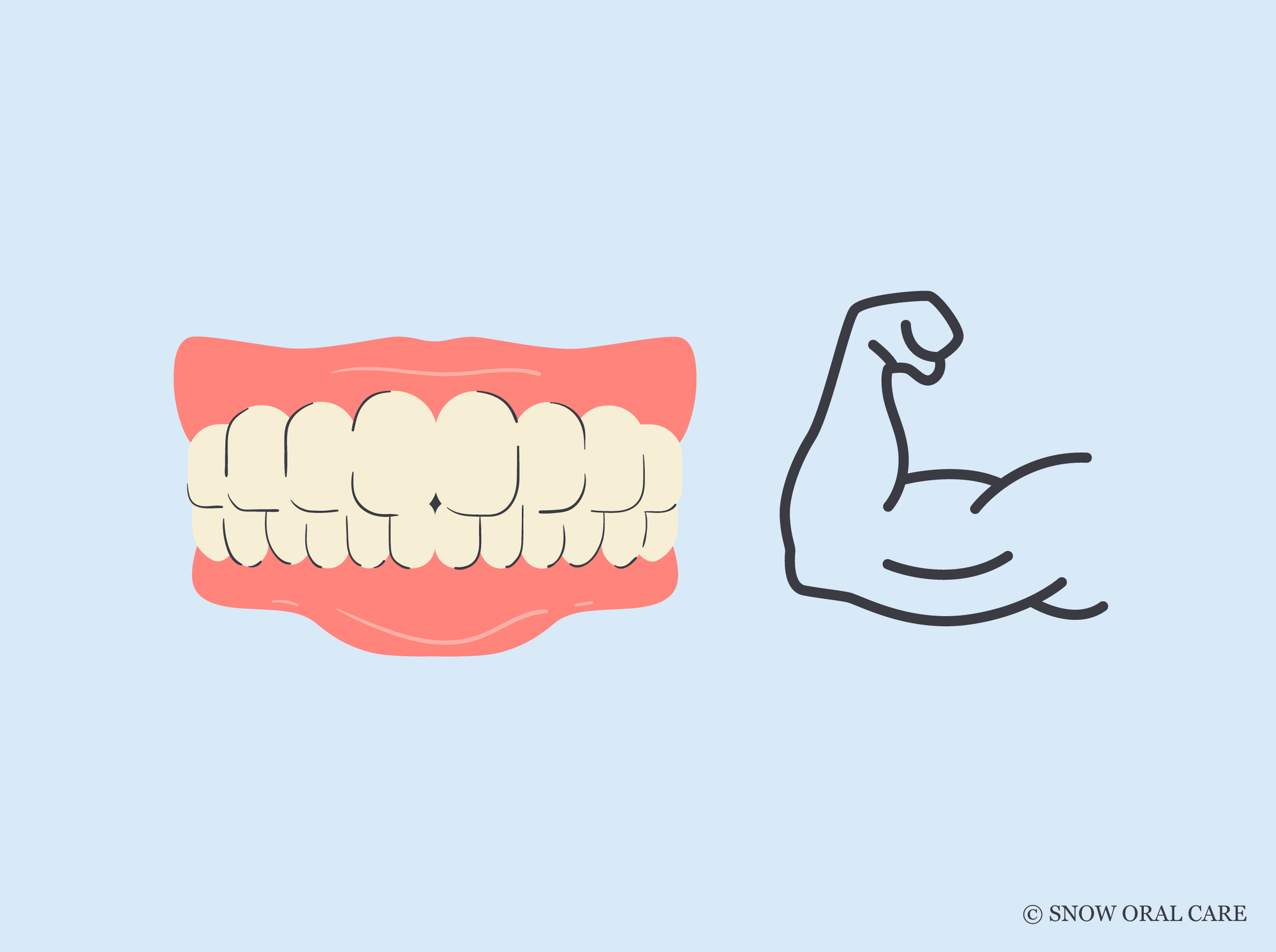 are yellow teeth stronger 