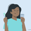 are you supposed to rinse toothpaste