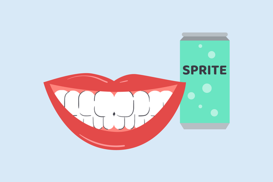 can i drink sprite after teeth whitening 