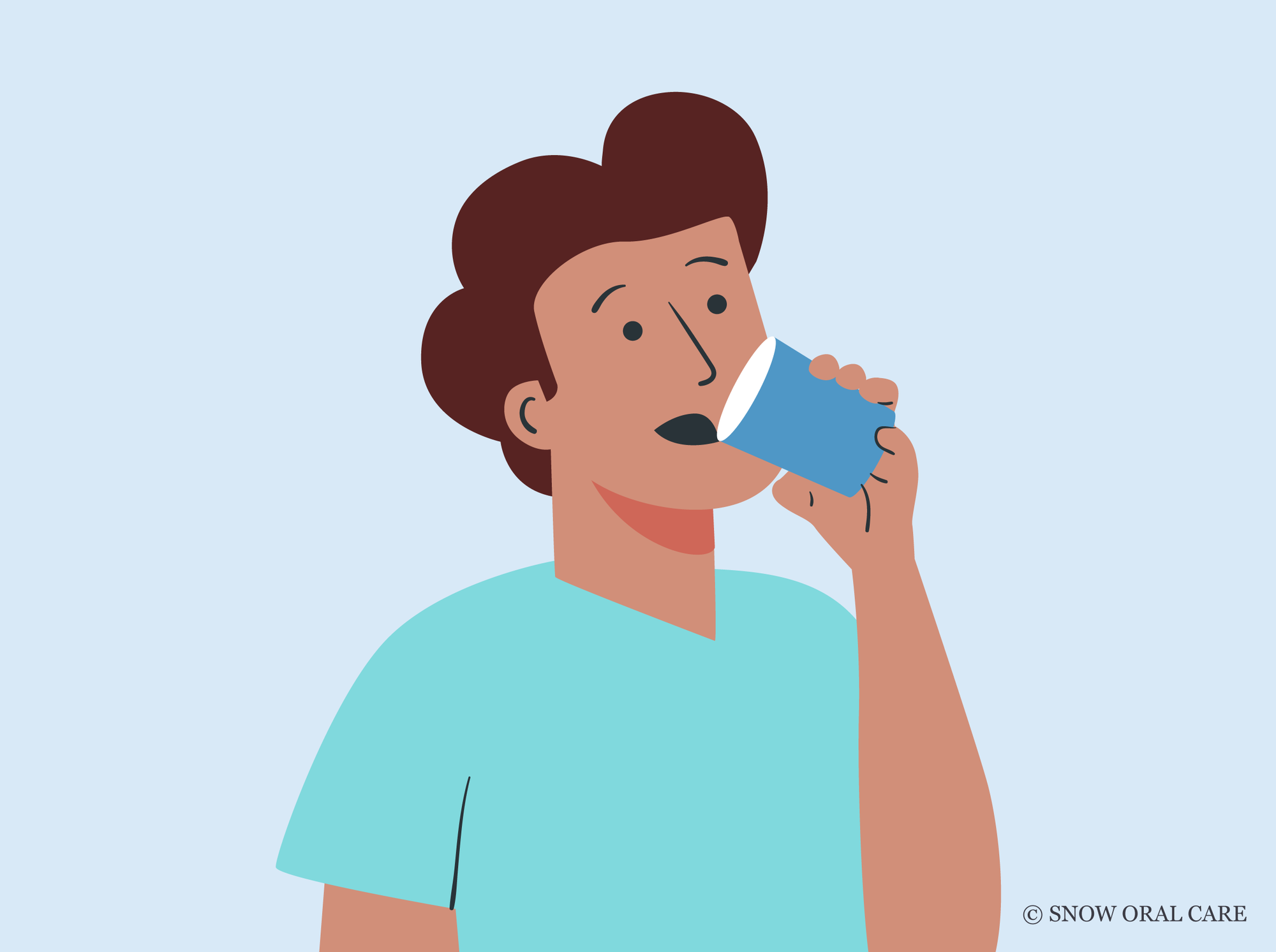can i drink water after teeth whitening strips 