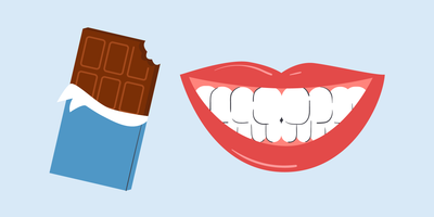 can i eat chocolate after teeth whitening 