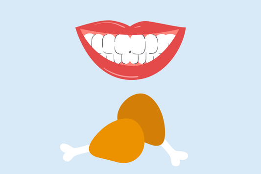 can i eat fried chicken after teeth whitening 