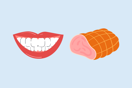 can i eat ham after teeth whitening 