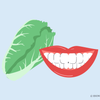 can i eat lettuce after teeth whitening