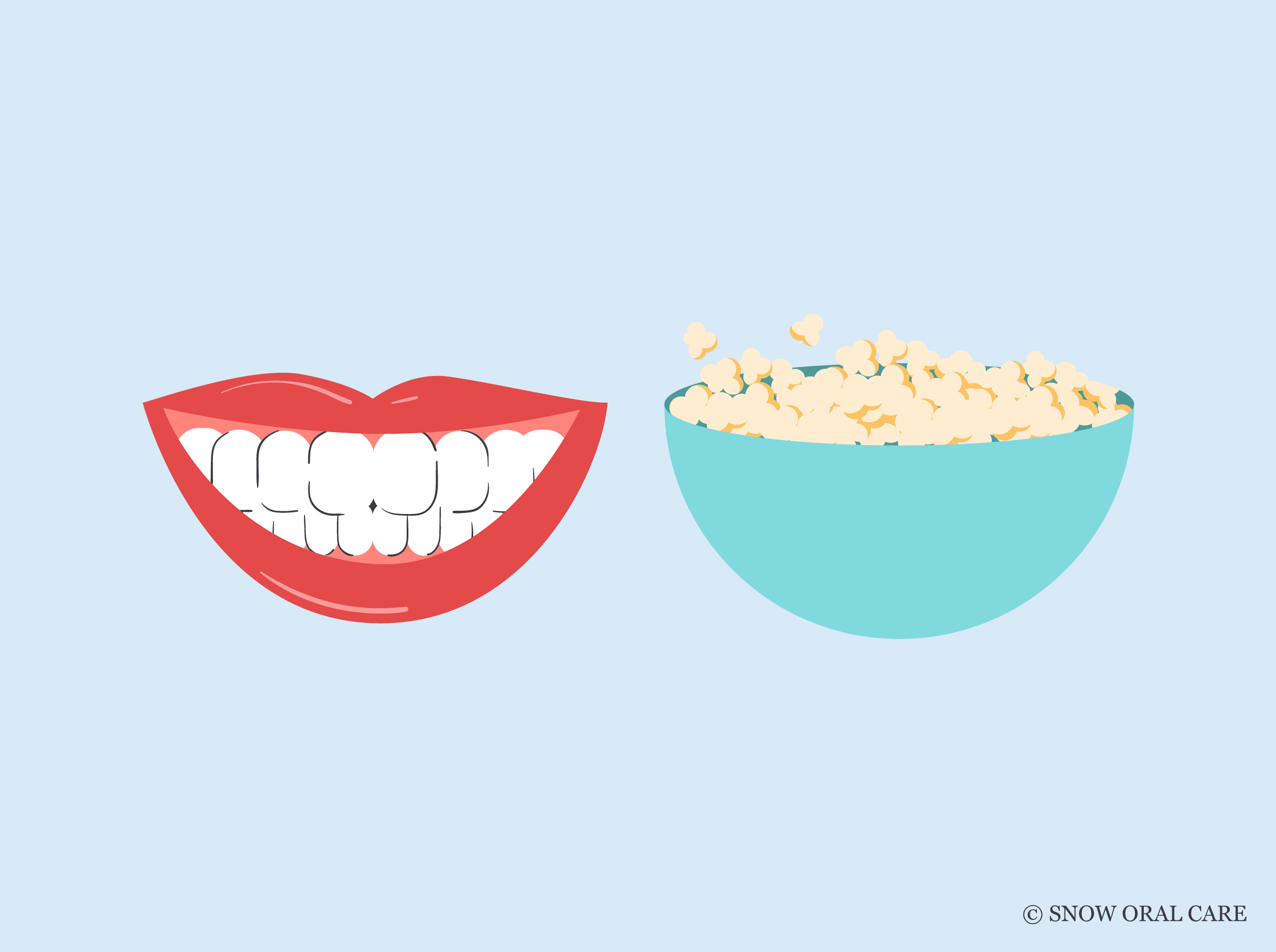 Popcorn Teeth Can I Eat Popcorn After Teeth Whitening? The Ultimate Guide! – SNOW ...