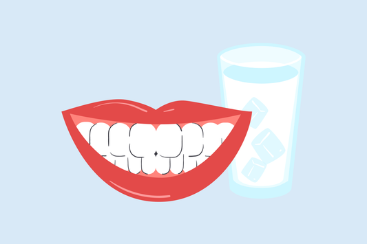 can you drink water after teeth whitening 
