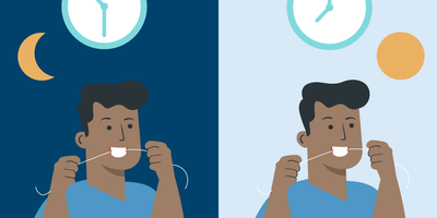 can you floss more than once a day