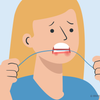 can you floss too hard