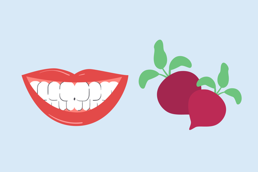 do beets stain teeth 