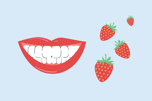 do strawberries stain teeth 