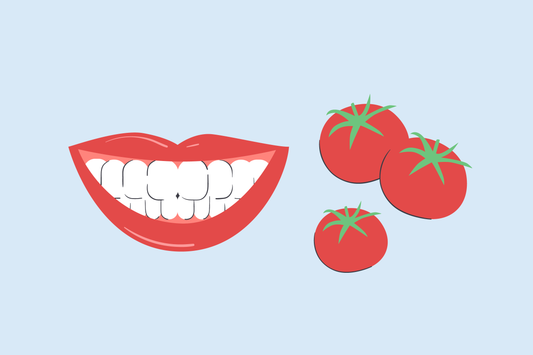 do tomatoes stain teeth 