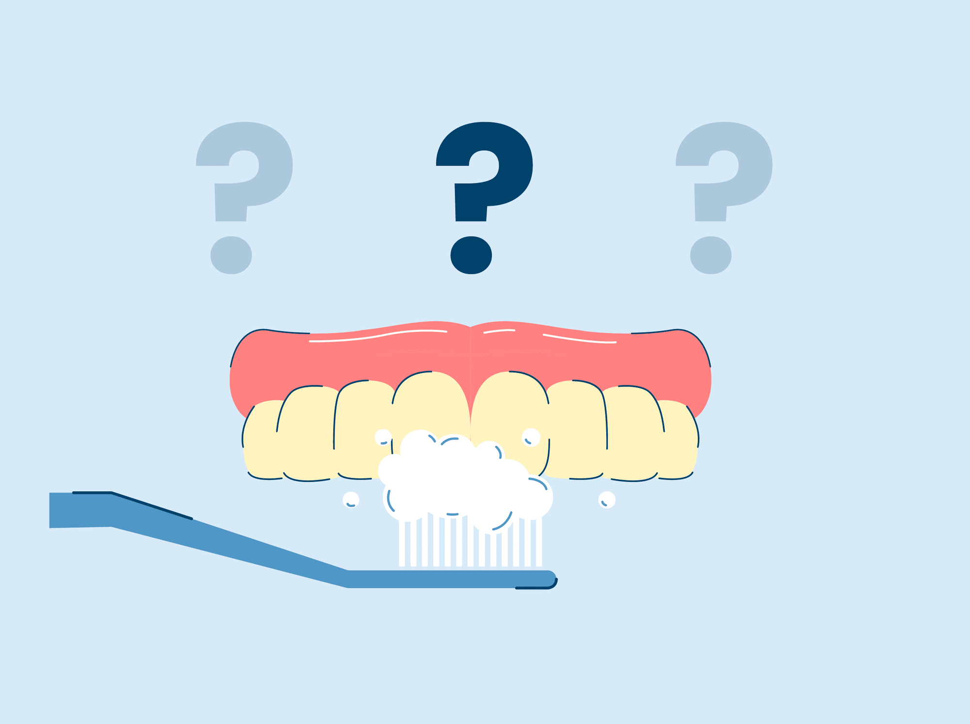 do you brush your teeth after whitening strips