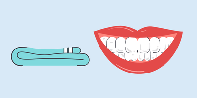 do you dry your teeth before whitening strips