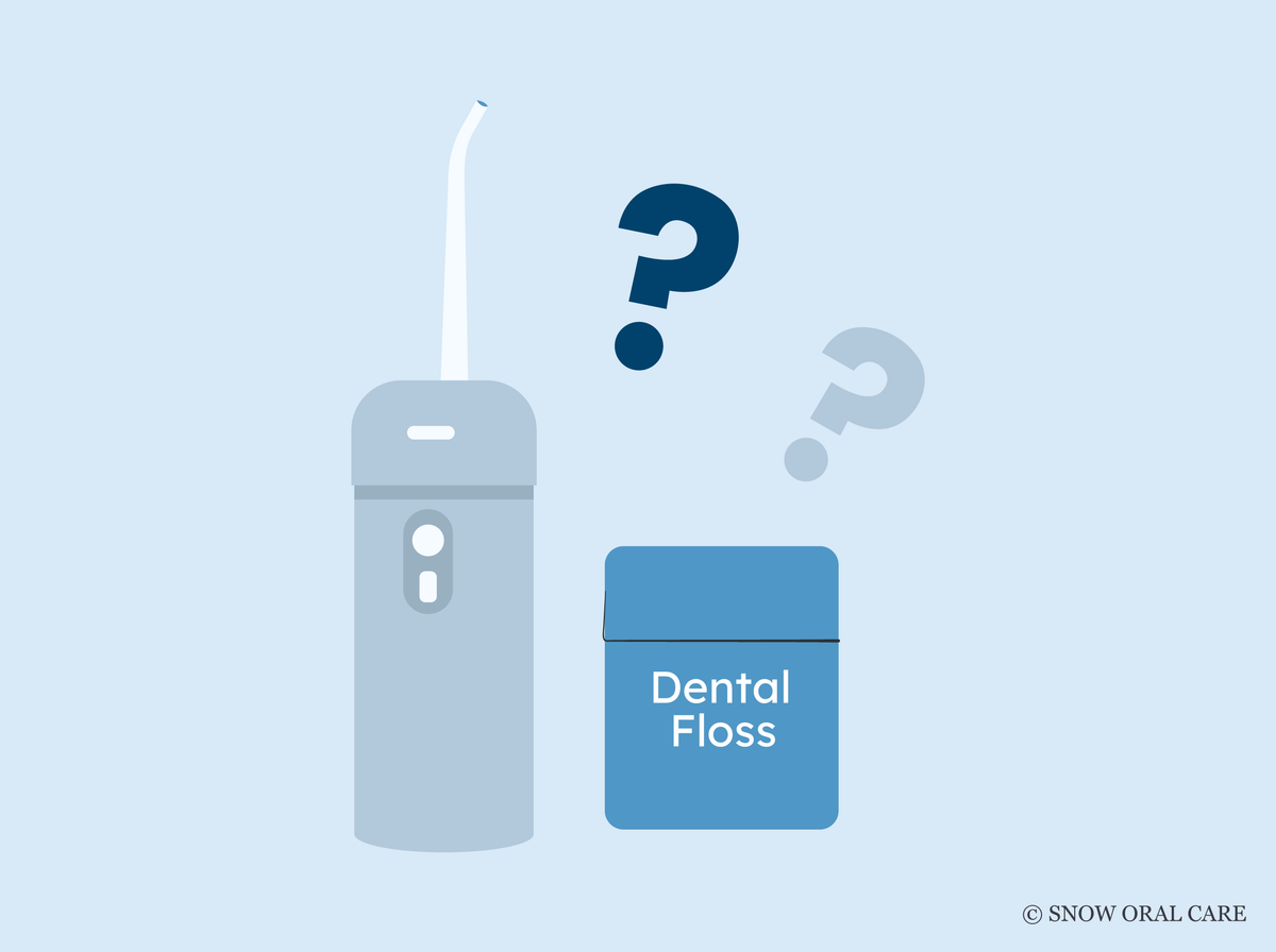 does a water flosser replace flossing