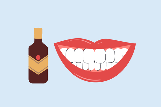 does alcohol stain teeth 