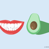 does avocado stain teeth 