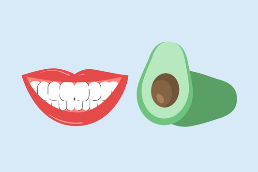 does avocado stain teeth 