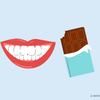 does chocolate stain teeth 