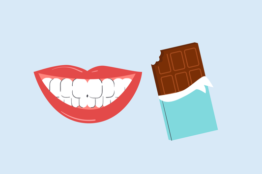 does chocolate stain teeth 