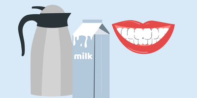 does coffee with milk stain teeth 