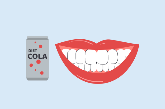 does diet soda stain teeth 