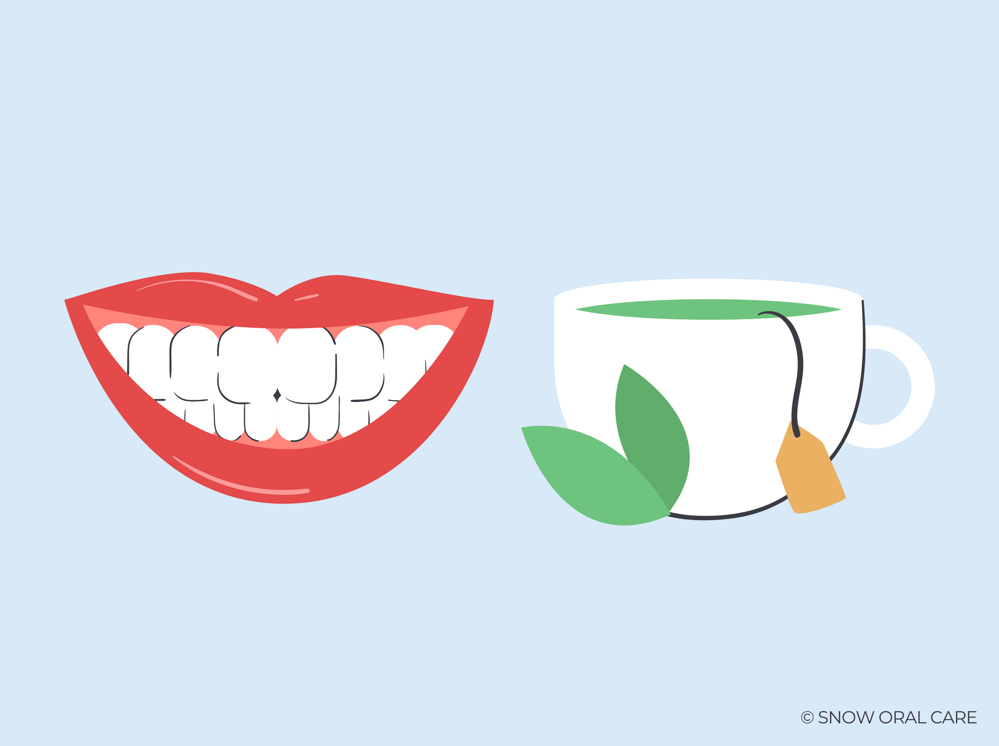 does green tea stain your teeth 