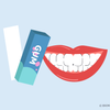does gum make your teeth yellow 