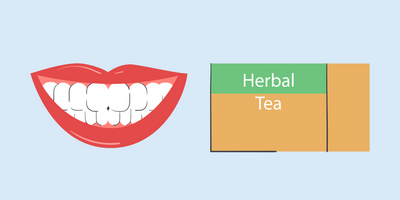 does herbal tea stain teeth 