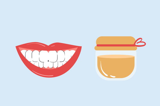 does honey stain teeth 