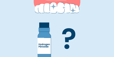 does hydrogen peroxide whiten teeth