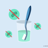 does listerine kill strep on toothbrush