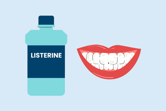 does listerine stain teeth