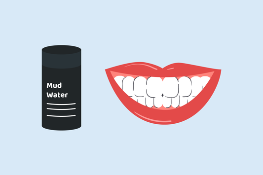 does mud water stain your teeth 