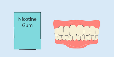 does nicotine gum stain teeth 