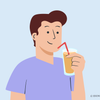 does orange juice stain teeth