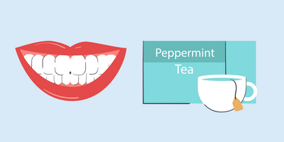 does peppermint tea stain teeth 