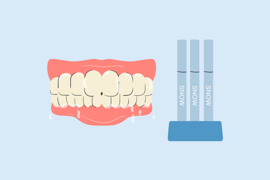 does saliva ruin teeth whitening gel