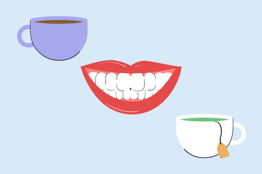 does tea stain your teeth more than coffee 