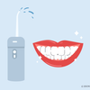 does water flosser make teeth white
