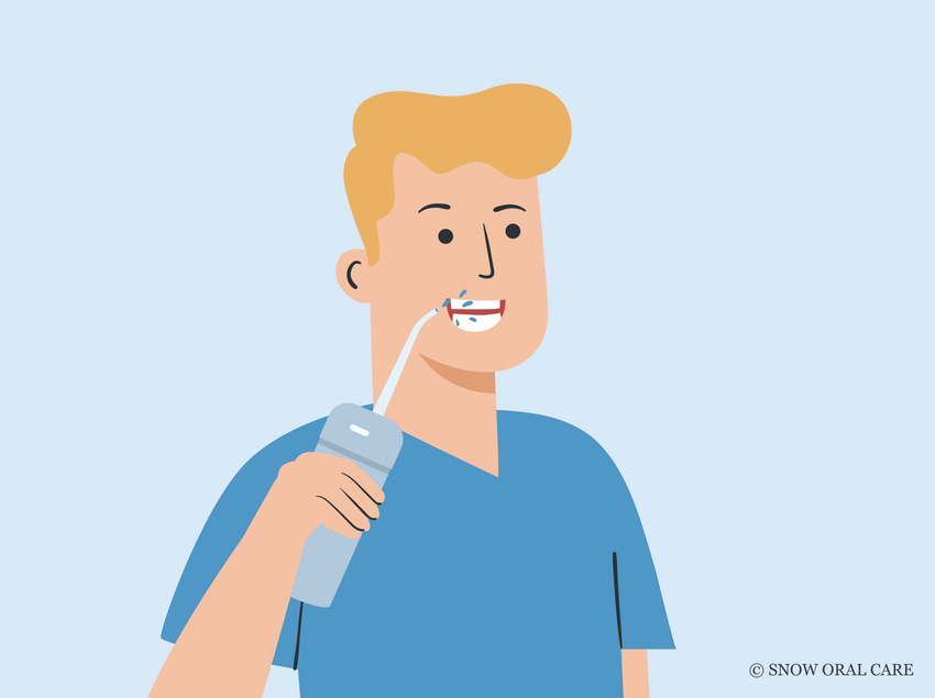 does water flossing hurt