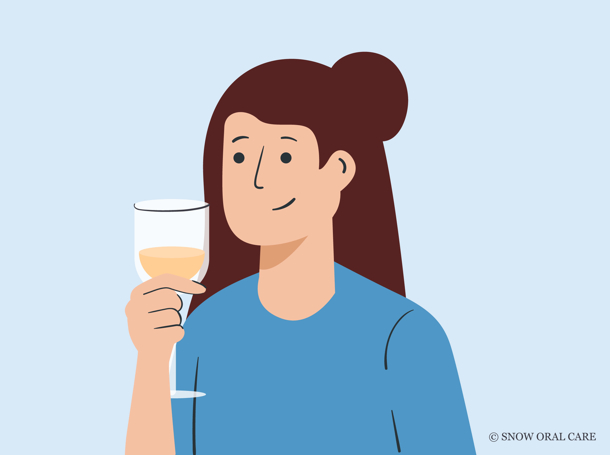 does white wine stain teeth 