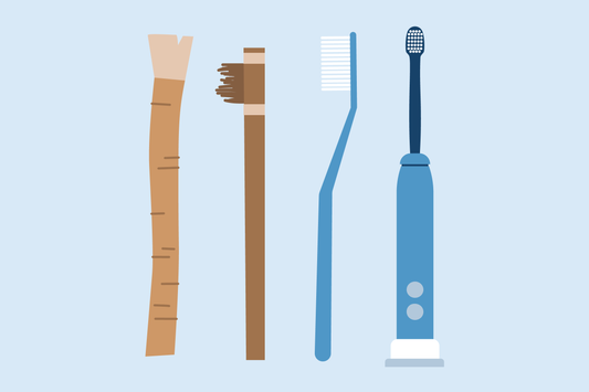 evolution of toothbrushes 